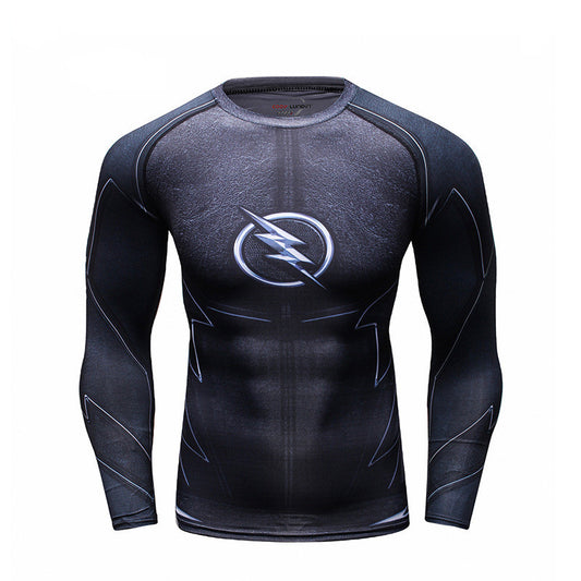 Men's Sports T-Shirt Long-Sleeved Running Fitness Clothing