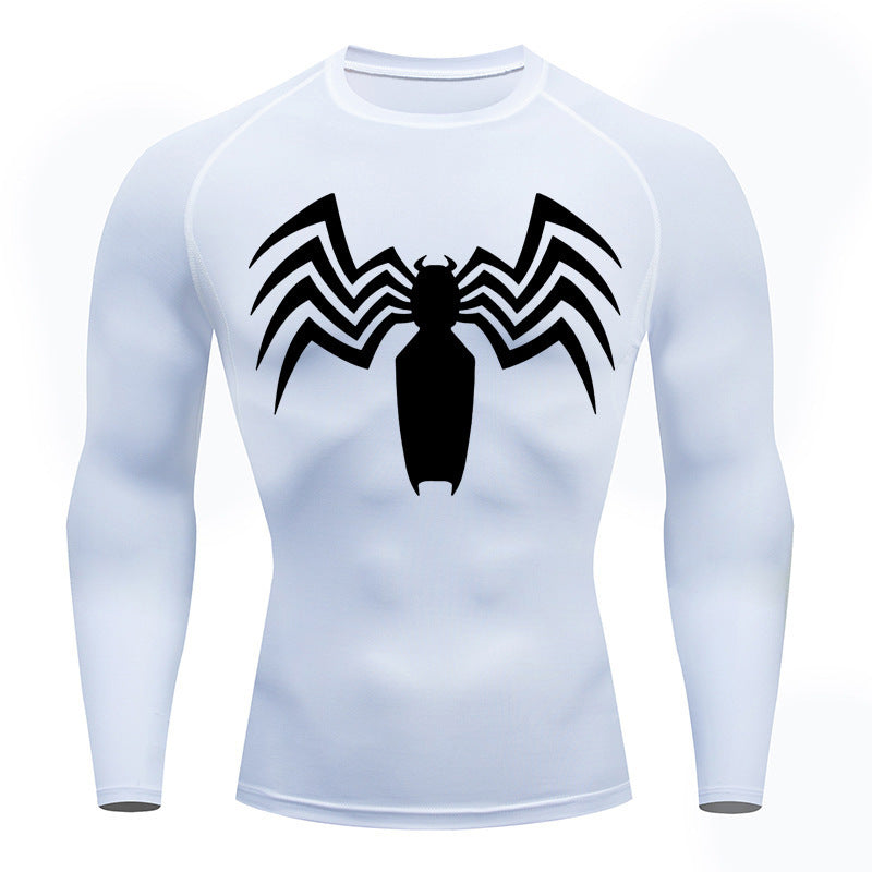 Men's And Women's Tight Quick Drying Clothes Sports Training Long Sleeve Tops