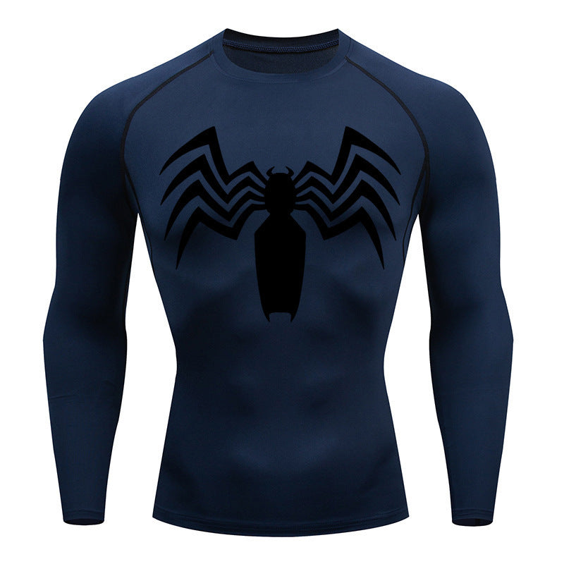 Men's And Women's Tight Quick Drying Clothes Sports Training Long Sleeve Tops
