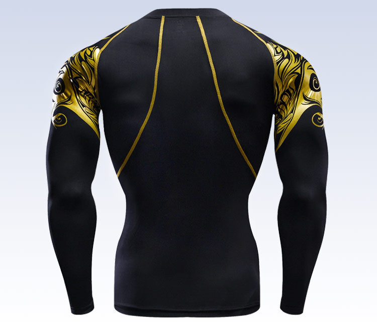 Quick-drying men's sports tights