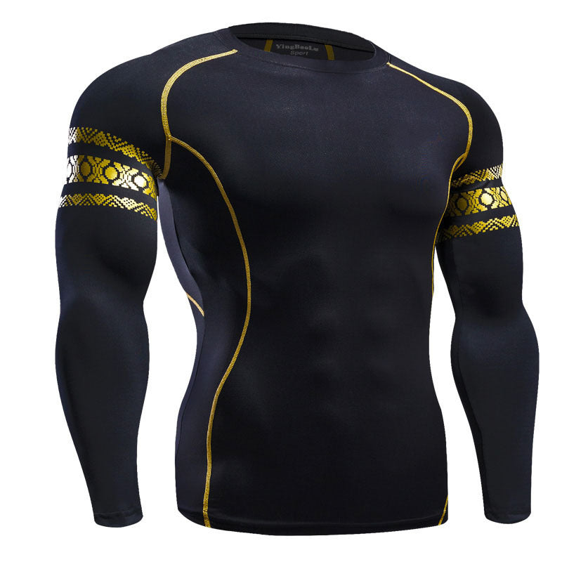Quick-drying men's sports tights