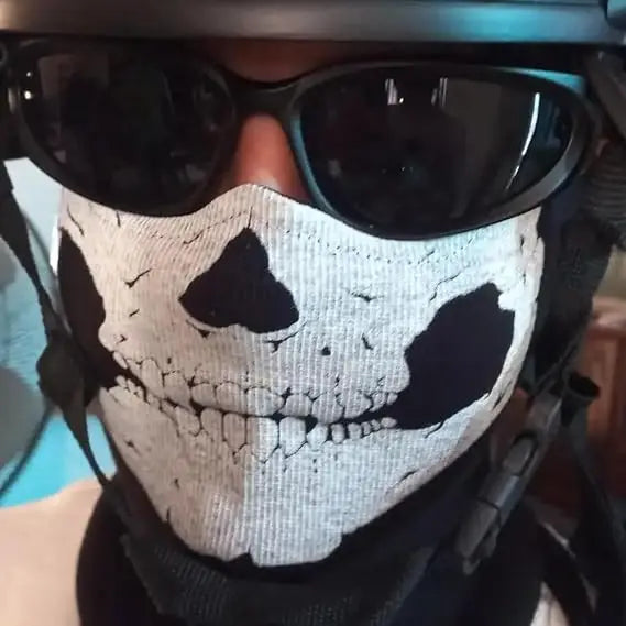 Skull Ghost Mask Men Scary Mask Skull Balaclava Ski Face Mask War Game Halloween Cosplay Party Costume Women Outdoor Headwear