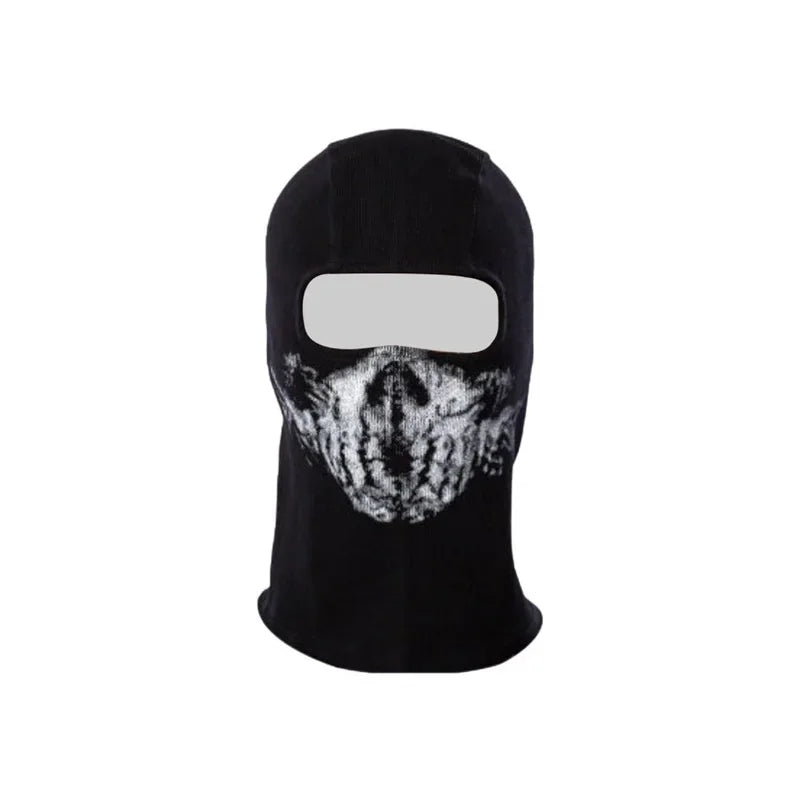 NEWest Balaclava Hood Full Face Masks For Ghosts Skull Bike Skiing Hood Ski Mask Cycling Headmask Ghost Skull Headmask