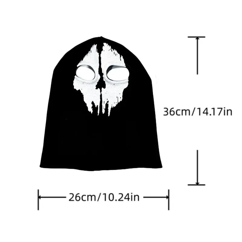 NEWest Balaclava Hood Full Face Masks For Ghosts Skull Bike Skiing Hood Ski Mask Cycling Headmask Ghost Skull Headmask