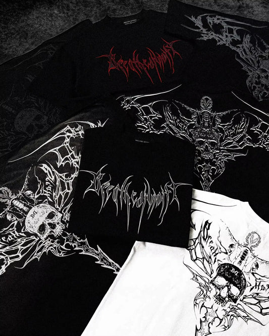Y2k Kingslayer Oversized T Shirt New Harajuku Round Neck Oversized T-Shirt Short Sleeve Tops Gothic Clothing Street Top