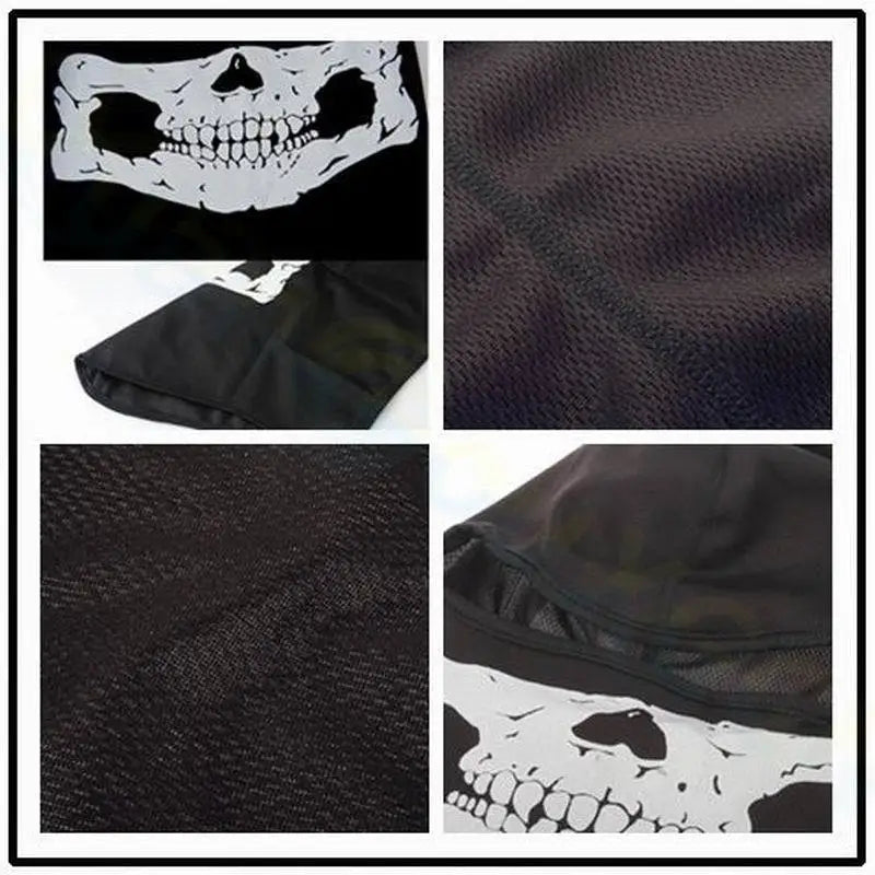Skull Ghost Mask Men Scary Mask Skull Balaclava Ski Face Mask War Game Halloween Cosplay Party Costume Women Outdoor Headwear