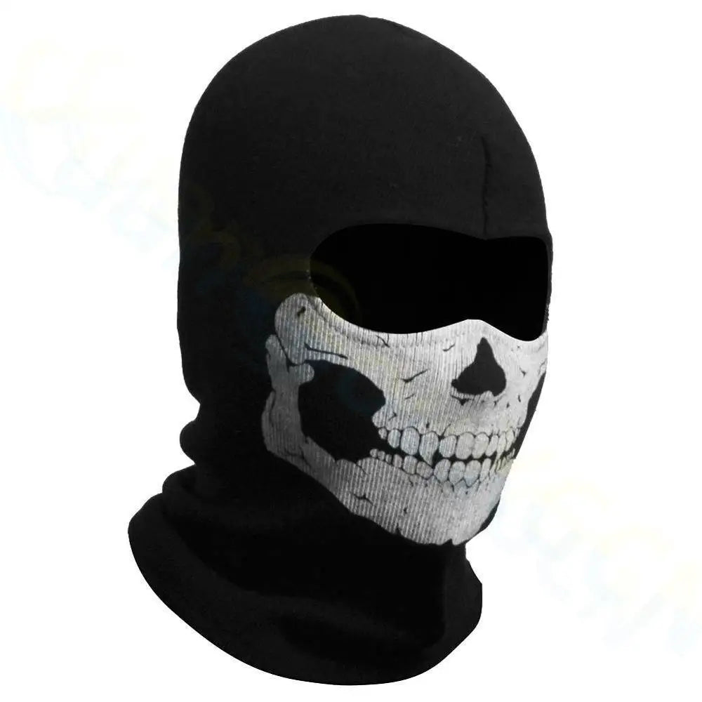 Skull Ghost Mask Men Scary Mask Skull Balaclava Ski Face Mask War Game Halloween Cosplay Party Costume Women Outdoor Headwear
