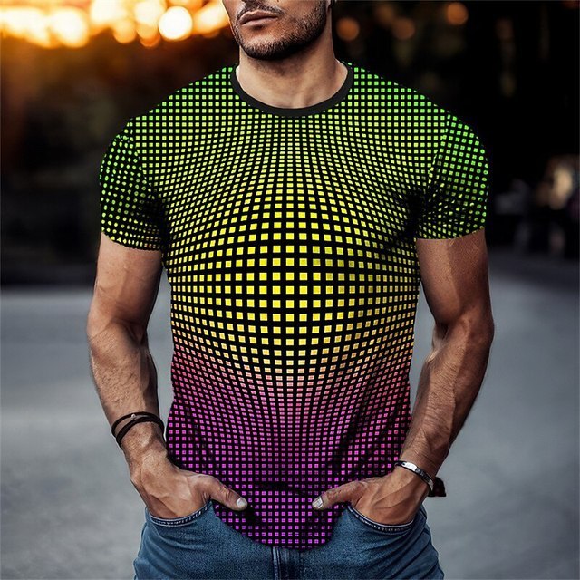 Summer Quick Drying Material Sports T-shirt Outdoor Running T-shirt Men