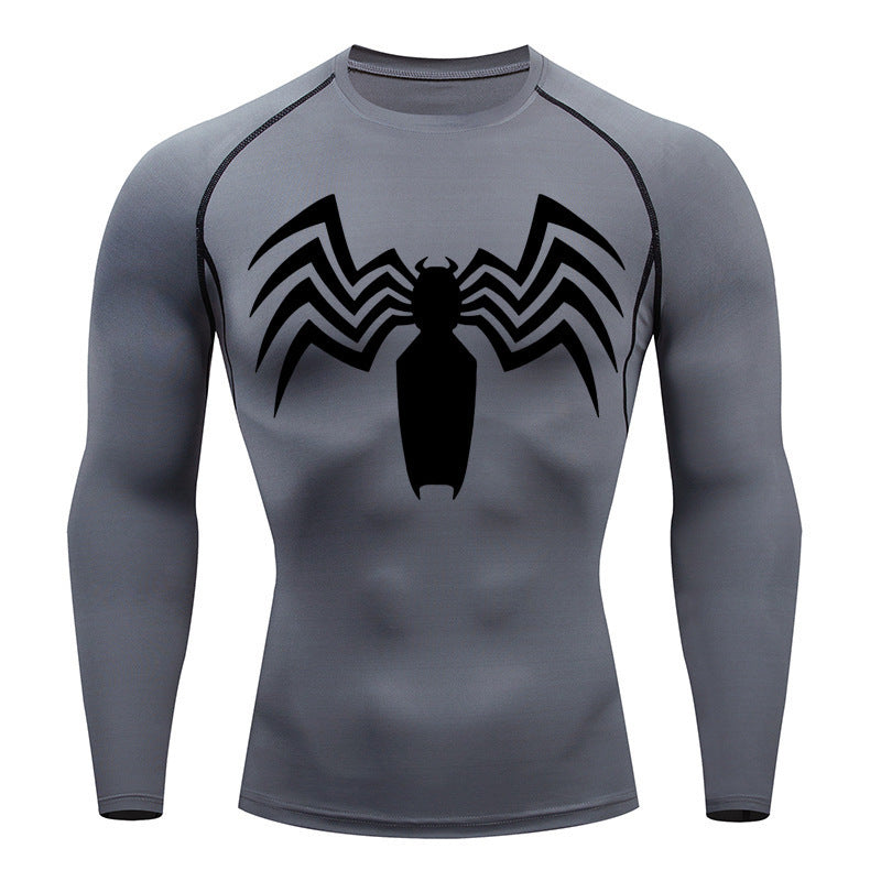 Men's And Women's Tight Quick Drying Clothes Sports Training Long Sleeve Tops