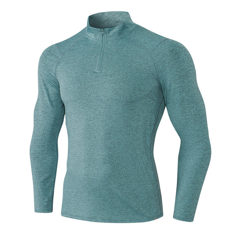 Men's Fall Winter Fitness Long Sleeved Quick-drying Basketball Running