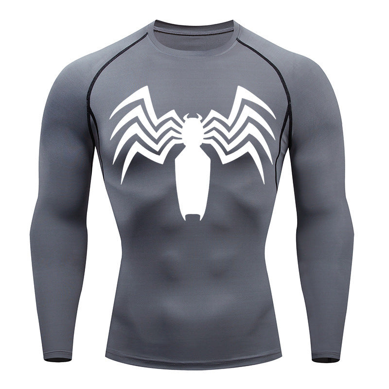 Men's And Women's Tight Quick Drying Clothes Sports Training Long Sleeve Tops