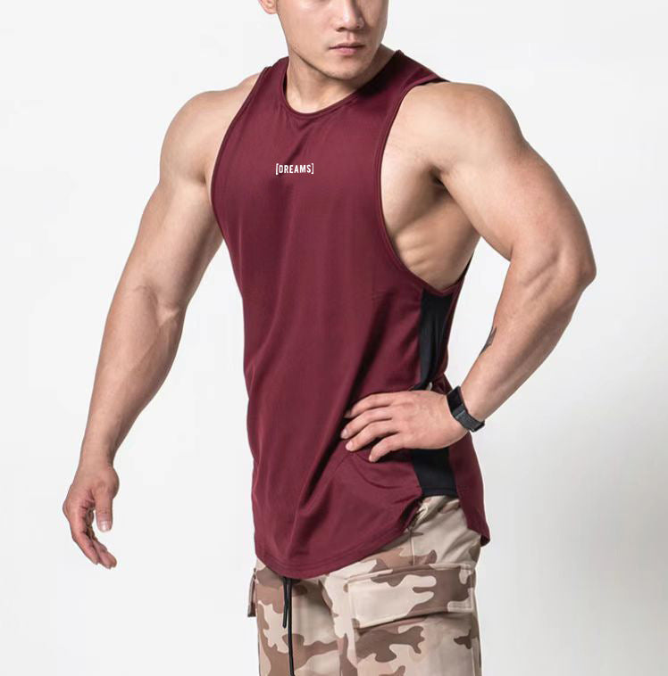 Men's Fast Dry Breathable Training Basketball Tank Top
