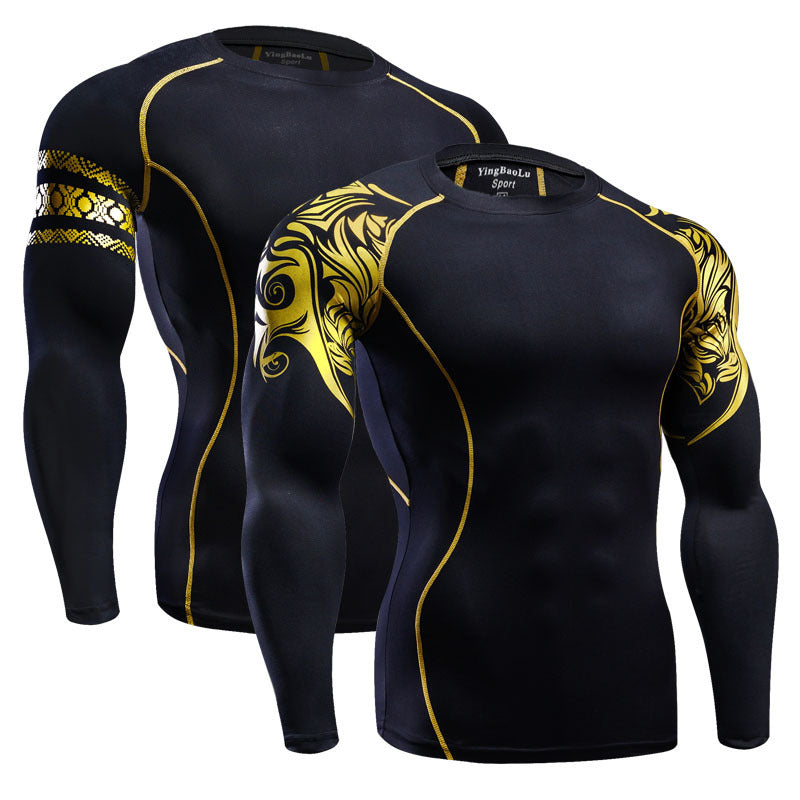 Quick-drying men's sports tights