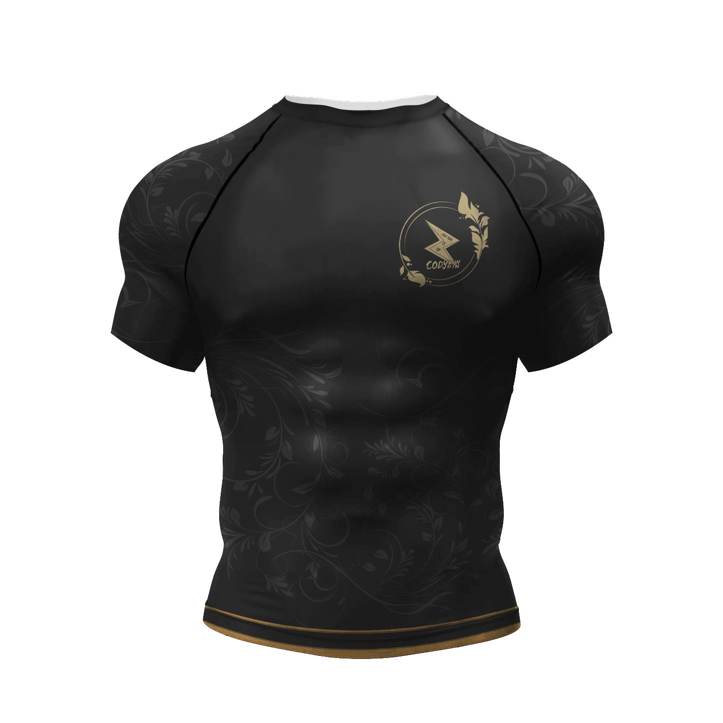 Men's Printed Short-sleeved Sweat-wicking Quick-drying Breathable