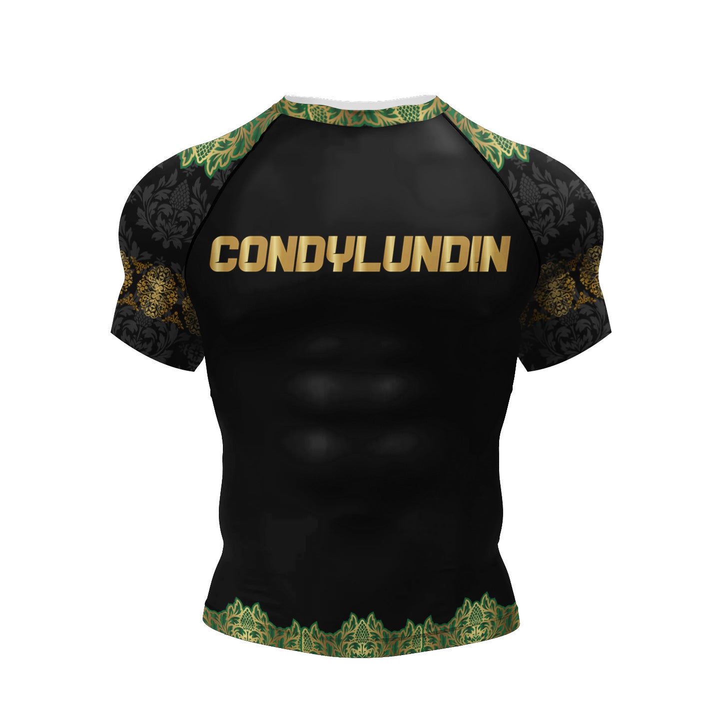 Men's Printed Short-sleeved Sweat-wicking Quick-drying Breathable