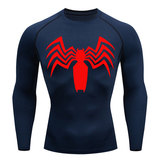 Men's And Women's Tight Quick Drying Clothes Sports Training Long Sleeve Tops