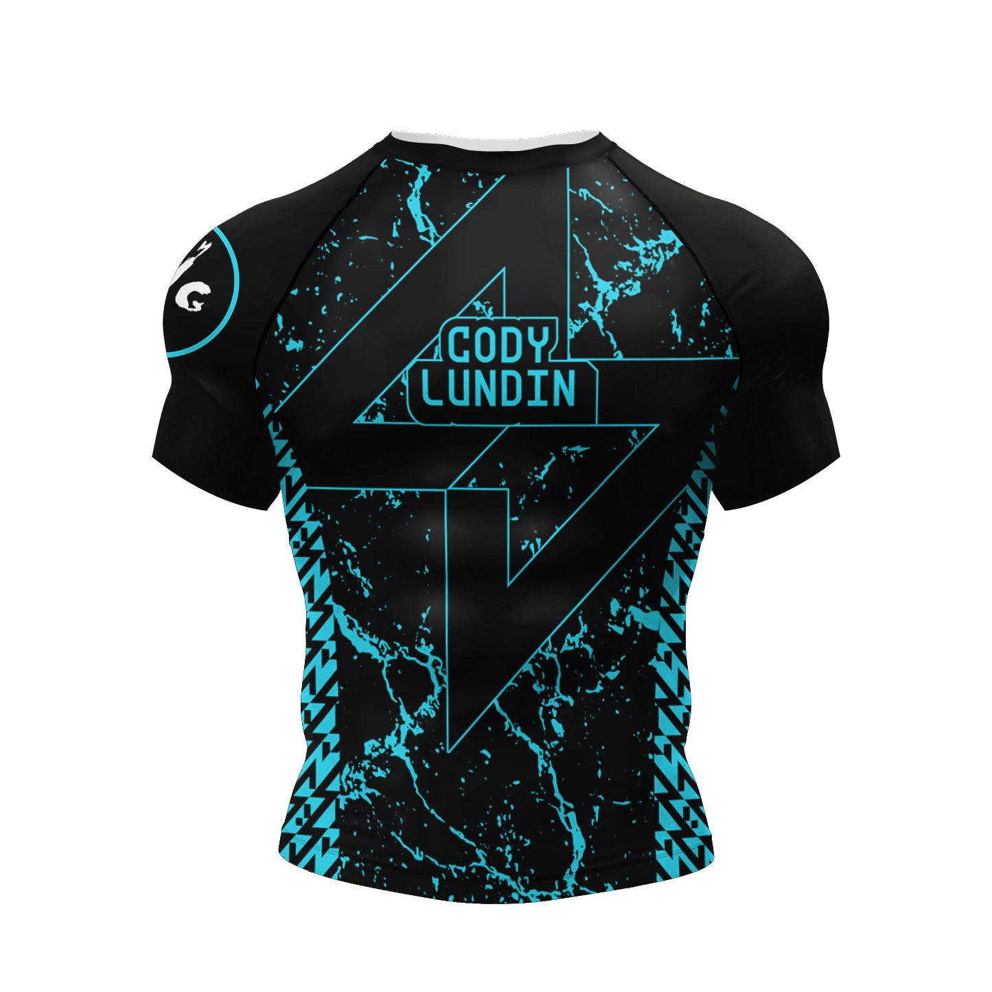 Men's Printed Short-sleeved Sweat-wicking Quick-drying Breathable