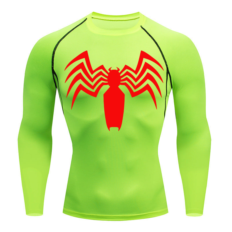 Men's And Women's Tight Quick Drying Clothes Sports Training Long Sleeve Tops