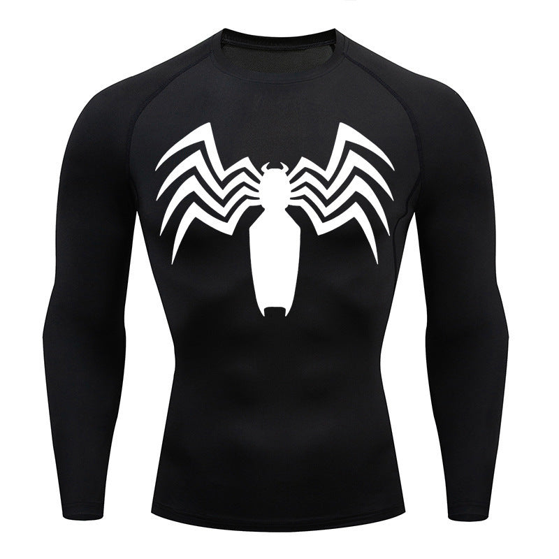Men's And Women's Tight Quick Drying Clothes Sports Training Long Sleeve Tops