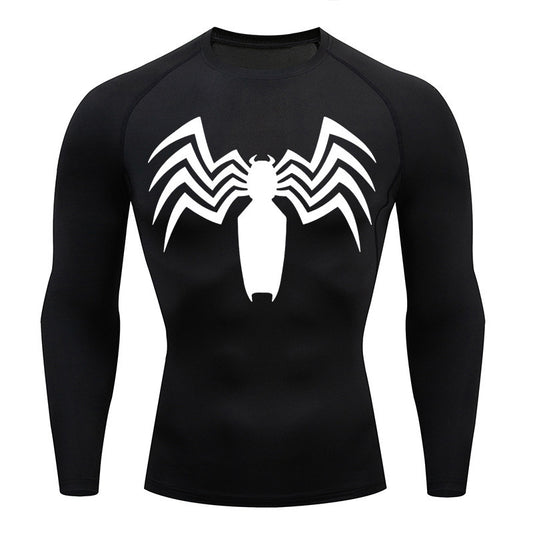 Men's And Women's Tight Quick Drying Clothes Sports Training Long Sleeve Tops