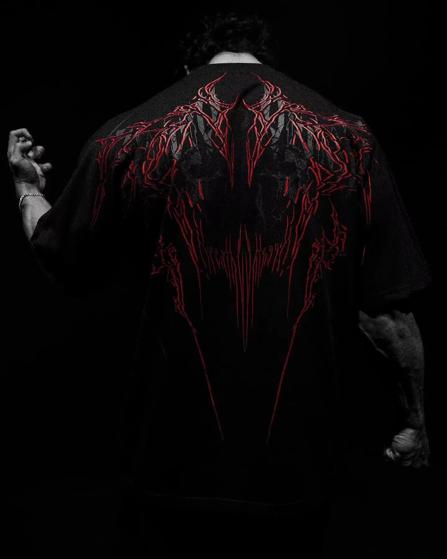 Y2k Kingslayer Oversized T Shirt New Harajuku Round Neck Oversized T-Shirt Short Sleeve Tops Gothic Clothing Street Top