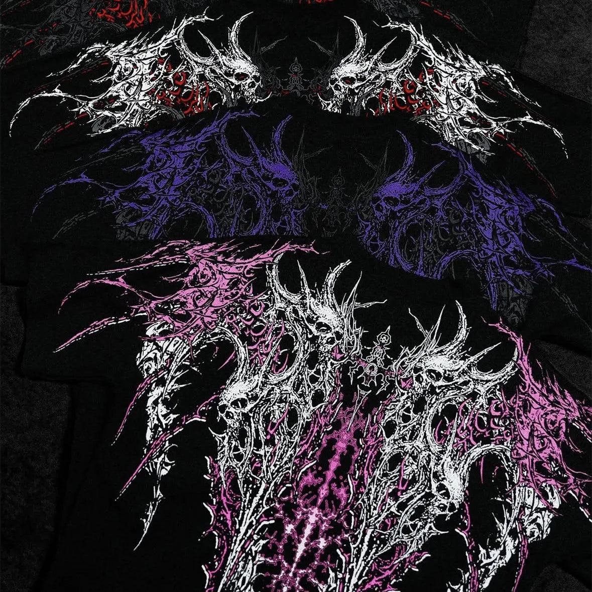 Good Quality Gym Fitness Sport Hip Hop Punk Short Sleeve T Shirt Man Woman Pure Cotton Gothic Vintage Printed T-shirt Tops