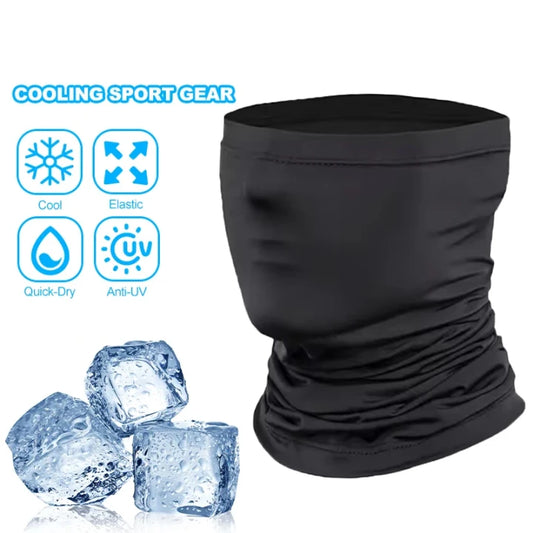 Cycling mask Bicycle windproof and dustproof mask Sports mask Sweat-absorbing face scarf Breathable scarf Summer cool turban