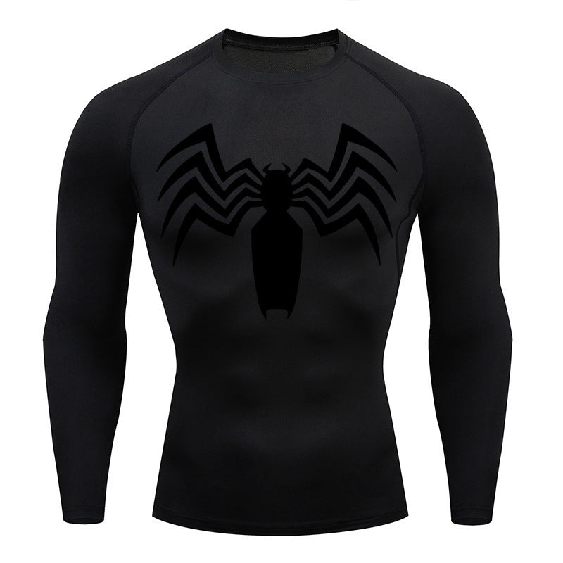 Men's And Women's Tight Quick Drying Clothes Sports Training Long Sleeve Tops