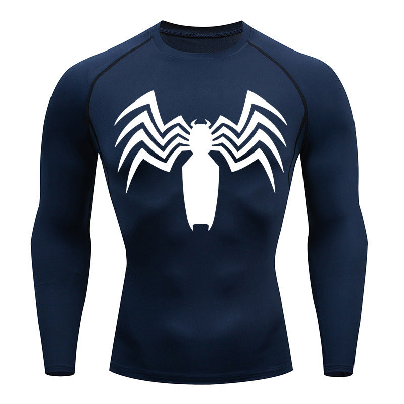 Men's And Women's Tight Quick Drying Clothes Sports Training Long Sleeve Tops