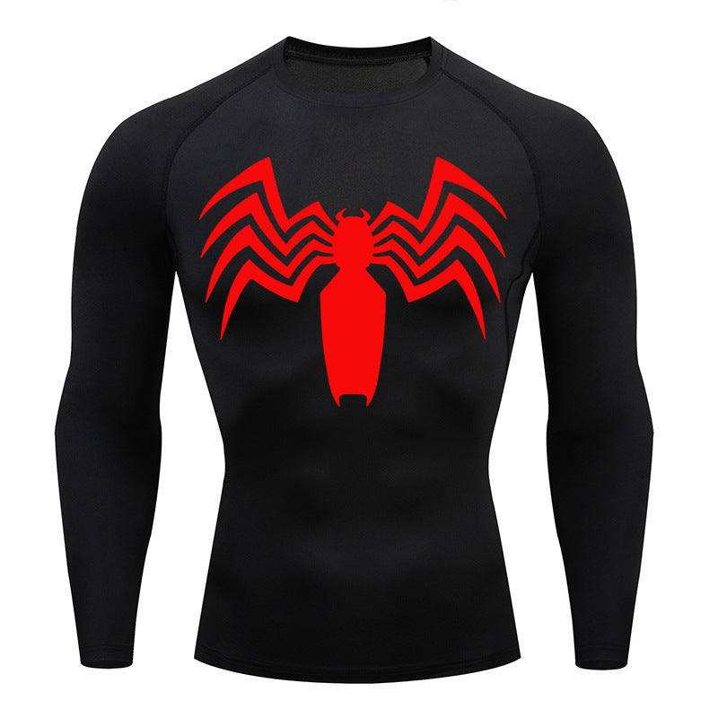 Men's And Women's Tight Quick Drying Clothes Sports Training Long Sleeve Tops