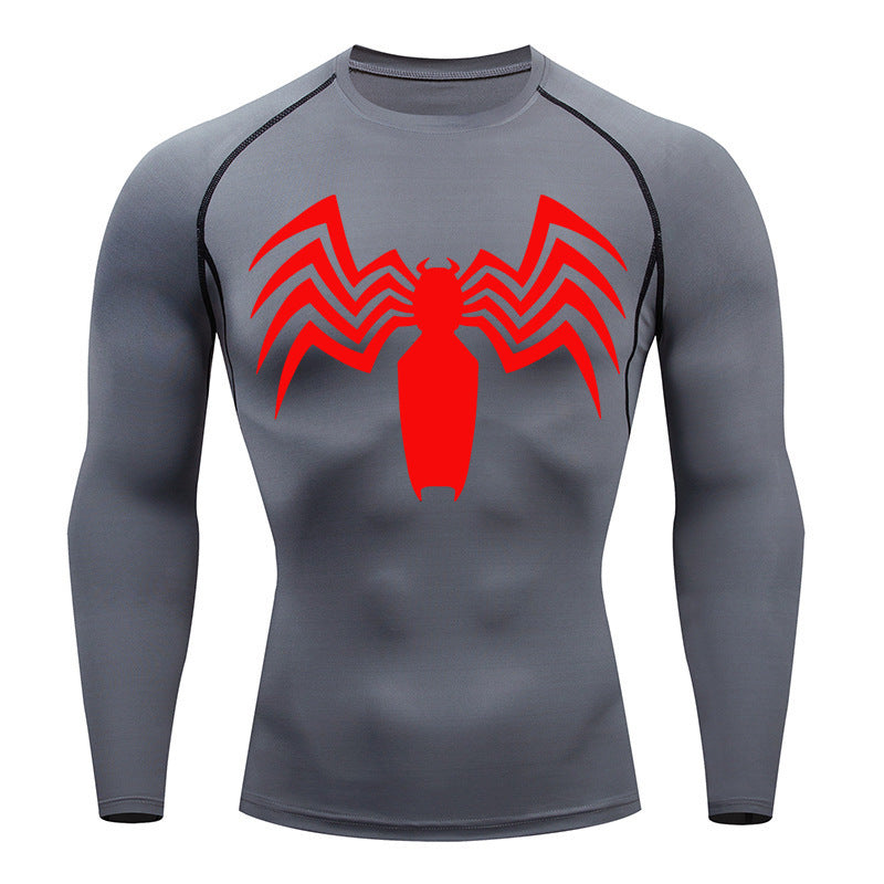 Men's And Women's Tight Quick Drying Clothes Sports Training Long Sleeve Tops
