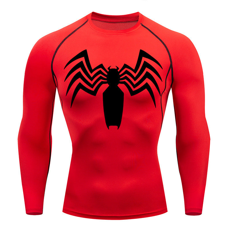 Men's And Women's Tight Quick Drying Clothes Sports Training Long Sleeve Tops