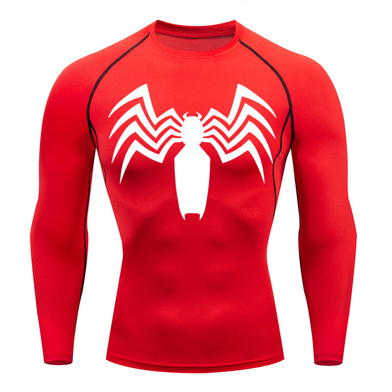Men's And Women's Tight Quick Drying Clothes Sports Training Long Sleeve Tops
