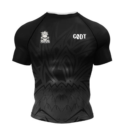 Men's 3D Digital Printing Short-sleeved Shirt